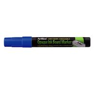 Artline - Rotulador de pizarra de tinta punta 2.0 mm Opaco (12 unidades), color azul