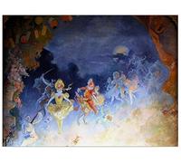 ArtPlaza Panel Decorativo-Cheret Musee Grevin, Madera, Multicolor, 80x1.8x60 cm