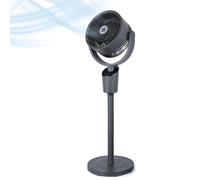 Artree | Ventilador de Pie Silencioso. Potente 60W. Oscilación Omnidireccional 120º. Turbo ventilacion con 3 Velocidades y Portátil. Ventilador energético eficiente.