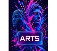 Arts Composition Notebook: TechArt Student Notebook, College Ruled, 8.5x11 in