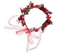 ARTSEWPLY Adorno de Frutas Artificiales Guirnalda Navideña para Novia Adorno Delicado para Cabello en Ceremonias de Boda Accesorio Único con Frutas Simuladas