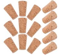 ARTSEWPLY Tapones de Corcho para Botellas de Vino 100 Piezas Material de Corcho Natural Sello Hermético en Forma Cónica para Decoración DIY y Cierre Seguro