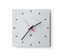 ARTTOR Moderno Reloj de Pared 30x30cm Cuadrado Decorativo - 3287
