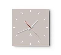 ARTTOR Moderno Reloj de Pared 30x30cm Cuadrado Decorativo - 3330