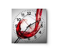 ARTTOR Moderno Reloj de Pared 30x30cm Cuadrado Decorativo Cocina - 2258
