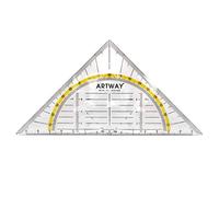 Artway 2303174 - Juego de geometría cuadrado (16 cm)
