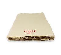 Artway Bloc de notas índigo hecho a mano, 100% algodón, 200 g/m², textura media, A4, piedra clara