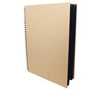 Artway Enviro - Cuaderno de cartulinas negras - 100 % reciclado - 270 gsm - A3 - 30 hojas