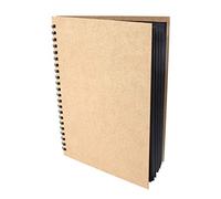 Artway Enviro - Cuaderno de cartulinas Negras - 100% Reciclado - 270 gsm - A4-30 Hojas