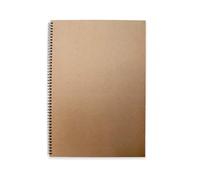 Artway Enviro - Cuaderno de Dibujo A2 Tarjetas Negras Encuadernado en Espiral - Retrato - 60 Caras/30 Páginas de Cartulina Negra Reciclada de 270gsm - Cuaderno de Dibujo 100% Reciclado
