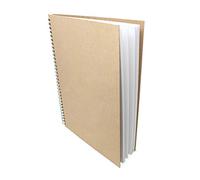 Artway Enviro - Cuaderno de Dibujo A3 Encuadernado en Espiral - Retrato - 70 Caras/35 Páginas de Papel Cartucho Reciclado 170gsm - Cuaderno de Dibujo 100% Reciclado