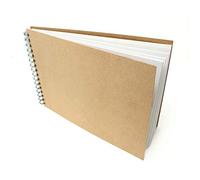 Artway Enviro - Cuaderno de Dibujo A4 Encuadernado en Espiral - Apaisado - 70 Caras/35 Páginas de Papel Cartucho Reciclado 170gsm - Cuaderno de Dibujo 100% Reciclado