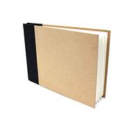 Artway Enviro - Cuaderno de Dibujo A5 Encuadernado en cartón - Apaisado - 92 Caras/46 Páginas de Papel Cartucho Reciclado 170gsm - Cuaderno de Dibujo 100% Reciclado