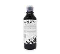 Artway India Tinta Negra - 300 ml - Ideal para Aplicaciones de Dibujo, Ilustración y Caligrafía