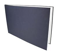 Artway Indigo - Bloc Encuadernado de Tipo Libro Hecho a Mano - Tapa Dura - 150 g/m² - A2 Apaisado