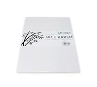 Artway Papel de arroz, Blanco, Suelto