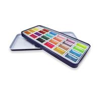 Artway Set de Pinturas de Acuarela - Shimmer - 24 Pastillas Completas