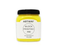 Artway Tinta de Impresión en Bloque - 250ml - Amarillo - Ideal para Relieve, Block y Impresión en Linóleo