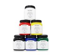 Artway Tinta de Impresión en Bloque - 250ml - Pack Surtido de 6 Colores - Ideal para Relieve, Block y Impresión en Linóleo