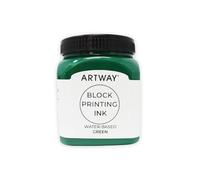 Artway Tinta de Impresión en Bloque - 250ml - Verde - Ideal para Relieve, Block y Impresión en Linóleo