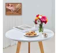 Artwelt Película de Mesa Transparente Redonda Protector de Mesa Impermeable Lavable Resistente a la Grasa Tamaño Deseado en Diámetro 120cm