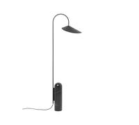 Ferm Living Lámpara de pie Arum negro