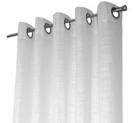 Arvidssons Textil Cortina con ojales Norrsken blanco