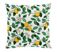 Arvidssons Textil Funda de cojín Citronlycka blanco