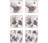 Åry Home 6 Posavasos Pine Cone Cotton white