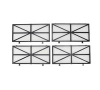 Arythia 4 Pack Filtro para Limpiafondos Piscina, Ultra Fino Repuesto Compatible con Cartucho Filtro Dolphin, Paneles Lavables Accesorios Limpieza Piscina, para Robot Dolphin