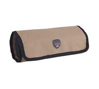 Arythia Bolsa Enrollable para Herramientas, Organizador de Herramientas Resistente, Estuche de Lona Impermeable con Múltiples Bolsillos, para Llave, Eléctrico, 35,6 x 25,4 cm