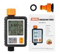 Arythia Temporizador de Riego para Manguera, Programador de Riego a Pilas Automático con Pantalla LCD, Controlador Impermeable para Jardín, 1 s - 300 min
