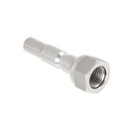 AS Axis Spindleon 1pc Adaptador Lanza Espuma Hidrolimpiadora 1/4 Pulgada Rosca Compatible con Kranzle D10 para Conexión Rápida Lanza de Espuma y Varilla de Rociado 1/4 Pulgada Hembra