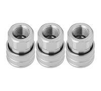AS Axis Spindleon 3x Adaptador de Conexión Rápida 1/4 g1/4 bsp Hembra a 1/4 Enchufe Rápido de Latón para Hidrolimpiadora