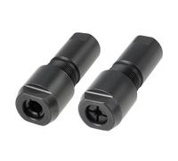 AS Axis Spindleon Adaptador Modificado para Amoladora Angular Tipo 100 de 3 Mm Y 6 Mm Rosca M10 A Mandril de Amoladora Recta 2 Unidades