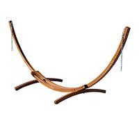 AS-S 350 cm suporte de Hamaca Madera de alerce | Hamaca independiente de madera de alerce, soporta hasta 150 kg