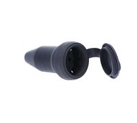as - Schwabe 60419 - Acoplamiento para enchufe (goma, IP44)