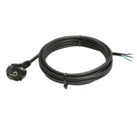 as - Schwabe 70802 Cable de conexión de PVC, 10m H05VV-F 3G1.0, negro, IP20 uso interior