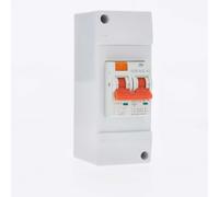 as-Schwabe Camping: Dispositivo combinado 2 en 1 para camping, que incluye un interruptor diferencial y un automático de protección contra sobrecargas