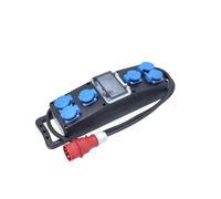 as - Schwabe Completo de Goma regleta S2 +, 16 A/230 V de IP de 44, 1 Pieza, Negro, 60809