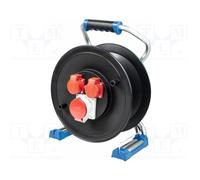 AS SCHWABE Devanador para cable con 3 tomas Schuko 16A