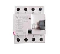 as - Schwabe ETI 62505 - Disyuntor de corriente residual (4 pines, 40 A, 30 mA, 4 pines, corriente nominal de error de 30 mA, resistencia a choques > 5.000 A, prefusible máximo 40 A, 4TE, tipo B,