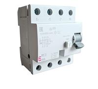 as - Schwabe Interruptor de corriente residual - Disyuntor FI - 4 polos/40 A/30 mA/Tipo A - sensible a la corriente de pulso sin retraso - para montaje en carril - Blanco - IP20, 62500