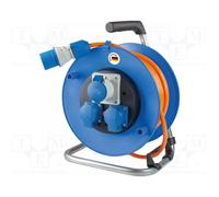 AS SCHWABE PowerLight Prolongador de alimentación H07BQ-F 3G2,5mm2 25m naranja