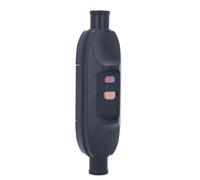 as - Schwabe PRCD interruptor diferencial portátil 30 mA - activación rápida <30 ms - para montaje en cable hasta 3G2,5-230 V / 16 A - protección personal - resistente al polvo y agua IP66, 45223