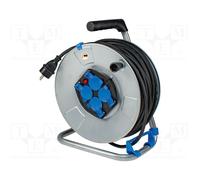 AS SCHWABE Prolongador de alimentación H05RR-F 3G1,5mm2 25m