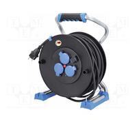 AS SCHWABE Prolongador de alimentación H07RN-F 3G2,5mm2 33m Negro