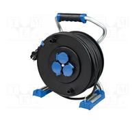 AS SCHWABE Prolongador de alimentación Xperts 25m H07RN-F 3G2,5mm² negro