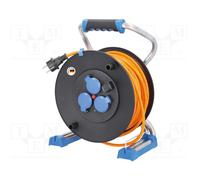 AS SCHWABE Xperts Prolongador de alimentación 40m 3G1,5mm2 naranja