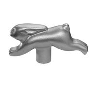 Asa para tapa RABBIT, plata, Staub